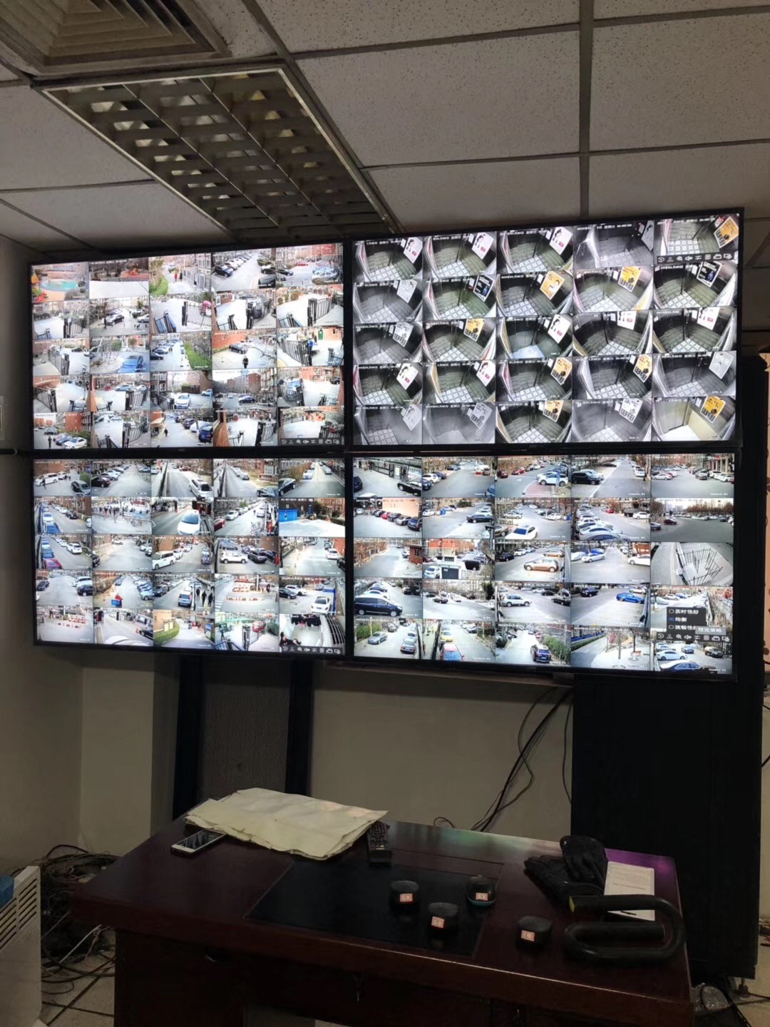 通州小區(qū)模擬升級數(shù)字監(jiān)控系統(tǒng)安裝工程