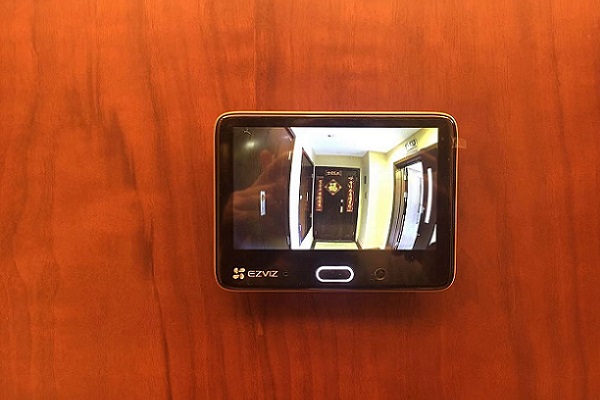 北京朝陽(yáng)區(qū)泛海國(guó)際蘭海園智能貓眼安裝工程